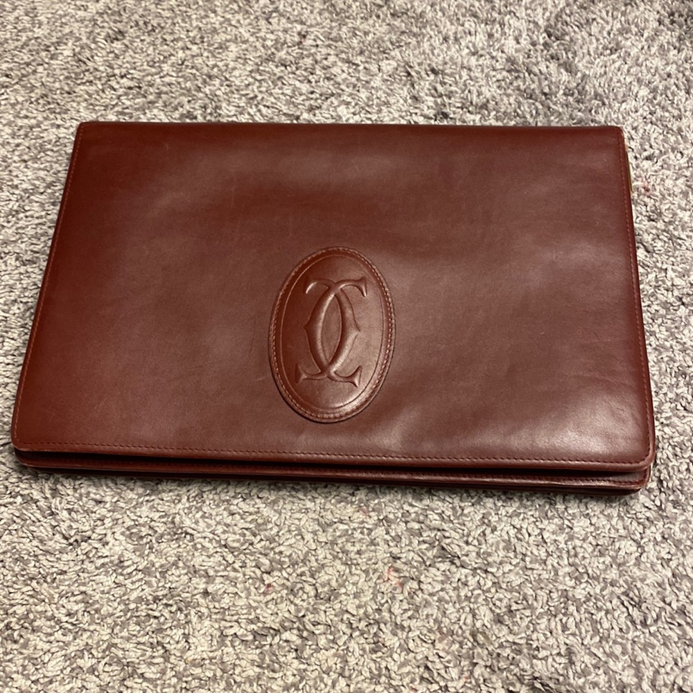 Cartier clutc/shoulder bag